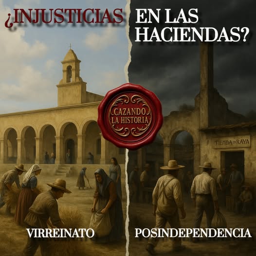 Injusticia de las haciendas cazando la historia
